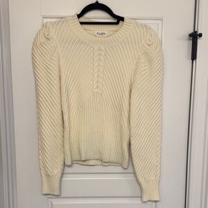 Allison Women's Ivory Knit Sweater